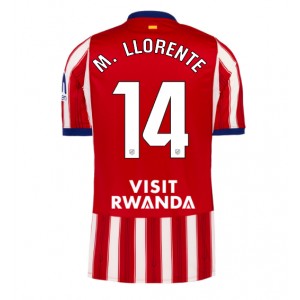 Atletico Madrid Marcos Llorente #14 Jalkapallovaatteet Kotipaita 2026-27 Lyhythihainen